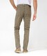 Brax Chuck Summerlight Flex Minimal Pattern Broek Olijf Groen