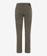 Brax Chuck Summerlight Flex Minimal Pattern Pants Olive Green