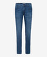 Brax Chuckbike Modern 5-Pocket Jeans Donker Blauw