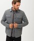 Brax Clint Zero-Down Quilted Overshirt Jack Silver Bright