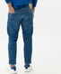 Brax Cobain Shortened 5-Pocket Organic Cotton Blend Blue Planet Jeans Dark Evening Blue