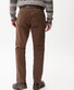 Brax Cooper 5-Pocket Thermo Concept Pants Brown