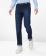 Brax Cooper Authentic Denim 5-Pocket Jeans Donker Blauw