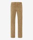 Brax Cooper Corduroy Hi-Flex Corduroy Trouser Beige