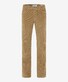 Brax Cooper Corduroy Hi-Flex Corduroy Trouser Beige