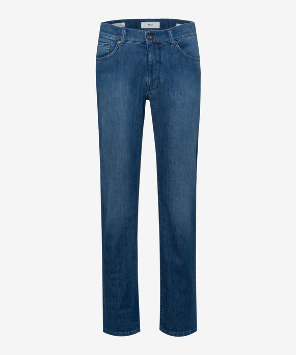 Brax Cooper Denim Jeans Midden Blauw