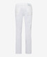 Brax Cooper Fancy Supima Cotton Pants White