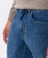 Brax Cooper Jeans Midden Blauw