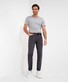 Brax Cooper Soft Fine-Yarned Cotton Satin Lightweight Quality Broek Grafiet