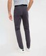 Brax Cooper Soft Fine-Yarned Cotton Satin Lightweight Quality Broek Grafiet