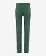 Brax Cooper Soft Fine-Yarned Cotton Satin Lightweight Quality Pants Agave