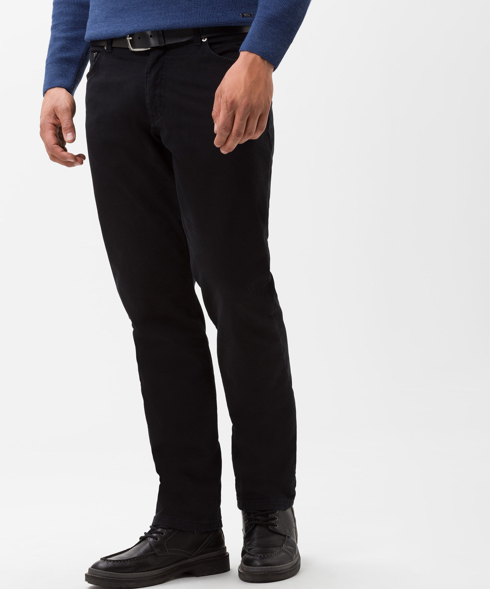 Brax Cooper Thermo Concept Pants Black | Jan Rozing Men's Fashion