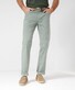 Brax Cooper Ultralight Flex 5-Pocket Fine Pattern Broek Avocado