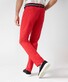 Brax Cooper Ultralight Flex 5-Pocket Fine Pattern Broek Indian Red