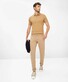 Brax Cooper Uni Soft 5-Pocket Cotton Subtle Stretch Broek Beige