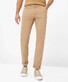 Brax Cooper Uni Soft 5-Pocket Cotton Subtle Stretch Broek Beige