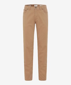 Brax Cooper Uni Soft 5-Pocket Cotton Subtle Stretch Broek Beige