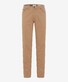 Brax Cooper Uni Soft 5-Pocket Cotton Subtle Stretch Broek Beige