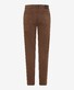 Brax Cooper Uni Soft 5-Pocket Cotton Subtle Stretch Broek Nougat Brown