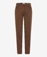 Brax Cooper Uni Soft 5-Pocket Cotton Subtle Stretch Broek Nougat Brown