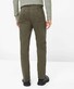 Brax Cooper Uni Soft 5-Pocket Cotton Subtle Stretch Broek Olive