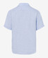Brax Dan Airwashed Uni Linen Blue Planet Shirt Light Blue