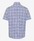 Brax Dan C Button Down Check Shirt Malve-Blue