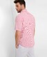 Brax Dan Fine Stripe Cotton Linnen Overhemd Coral