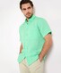 Brax Dan Pure Linen Short Sleeve Uni Color Shirt Macaron