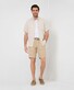 Brax Dan Pure Linen Short Sleeve Uni Color Shirt Seed