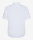 Brax Dan Pure Linen Short Sleeve Uni Color Shirt White