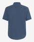 Brax Dan Pure Linnen Short Sleeve Uni Color Overhemd Cove