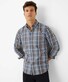 Brax Daniel Button-Down Check Overhemd Camel