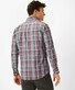 Brax Daniel Button-Down Check Overhemd Dark Vitamins