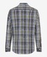 Brax Daniel Button-Down Check Shirt Olive Green