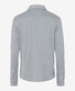Brax Daniel Button Down Fine Jersey Hi-Flex Easy Care Shirt Silver Bright