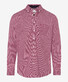 Brax Daniel Button Down Hi-Flex Fine Fantasy Pattern Shirt Garnet