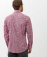 Brax Daniel Button Down Hi-Flex Fine Fantasy Pattern Shirt Garnet