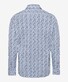 Brax Daniel Button Down Hi-Flex Fine Modern Pattern Overhemd Wit