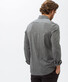 Brax Daniel Button Down Hi-Flex Jersey Fine Pattern Shirt Cement