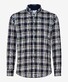 Brax Daniel Button Down Long Sleeve Check Fine Flanel Overhemd Cigar