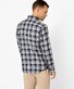 Brax Daniel Button Down Long Sleeve Check Fine Flanel Overhemd Cigar