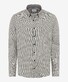 Brax Daniel Button Down Micro Pepita Pattern Cosy Light Flanel Overhemd Platinum