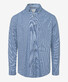 Brax Daniel Fine Pied-de-Poule Shirt Mid Blue
