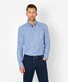 Brax Daniel Mini Pepita Check Button Down Soft Light Flanel Overhemd Infinity