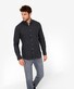 Brax Daniel Mini Pepita Check Button Down Soft Light Flannel Shirt Coal