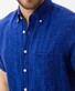 Brax Drago Short Sleeve Overhemd Blauw