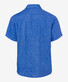 Brax Drake Overhemd Blauw Melange
