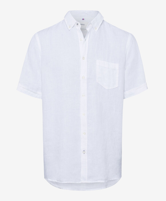Brax Drake Shirt White