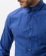 Brax Dries Button Down Overhemd Blauw